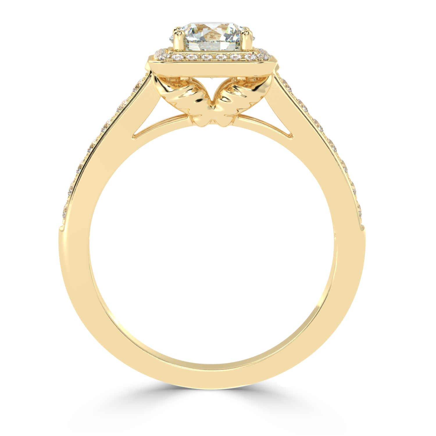 Buy Classic Natural Diamond Ring in Gold |  SolitaireKart